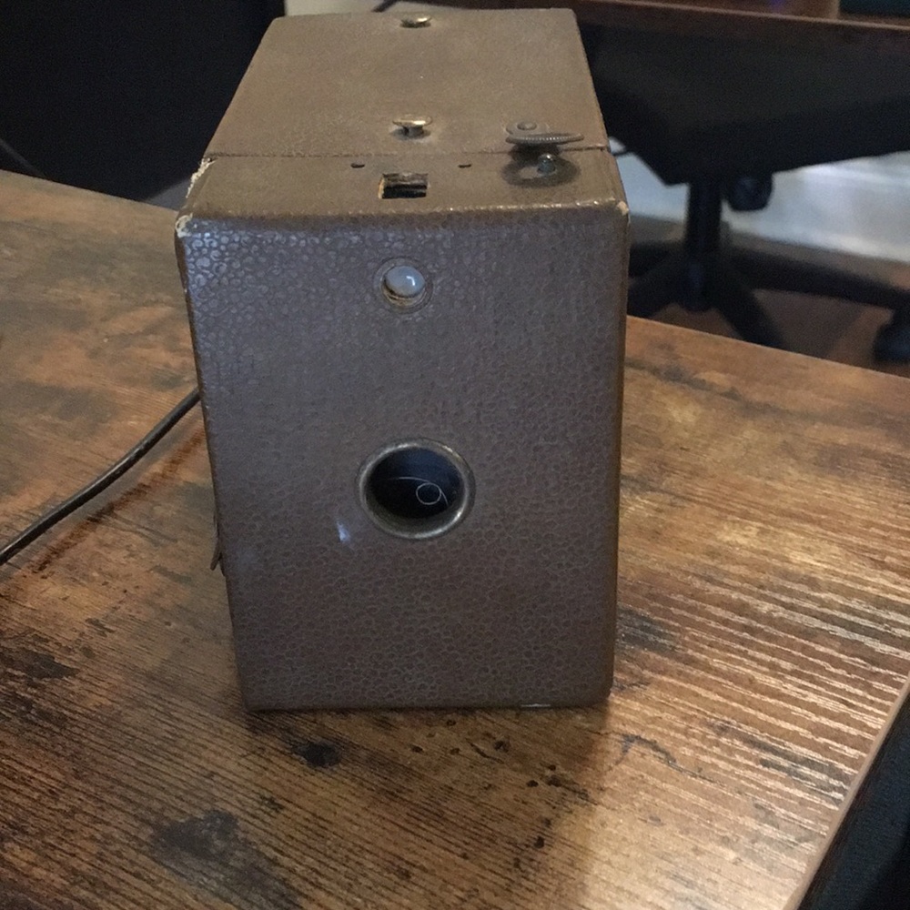 Vintage 1930 Kodak box film camera decor